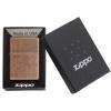 Zippo Reg Antique Copper Flat Btm